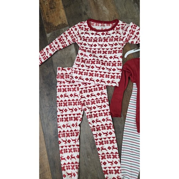 NWT Goodnight Llama 4 Piece 2T Christmas Pajamas B10 - Picture 3 of 6